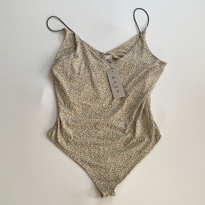 🍂 Gaze Leopard Print Bodysuit